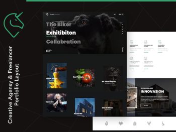 Unicord | Creative Portfolio for Agencies Yazı Tipi