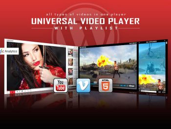 Universal Video Player - WordPress Plugin WordPress Eklentisi
