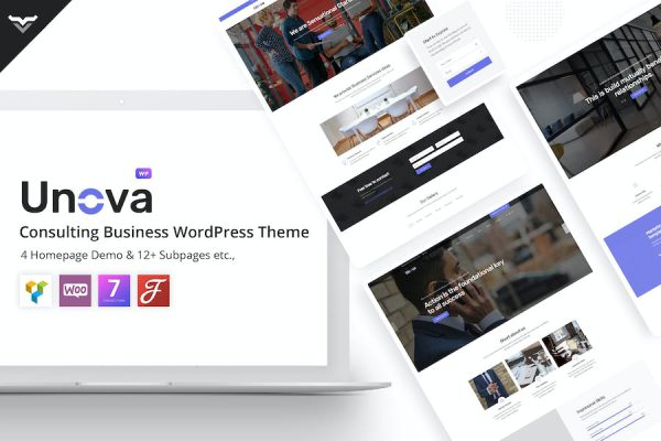 Unova - Consulting Business WordPress Teması