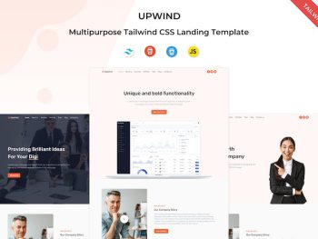 Upwind - Tailwind CSS Landing Template Yazı Tipi