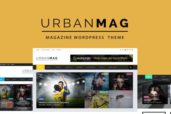 Urban Mag - News & Magazine WordPress Teması