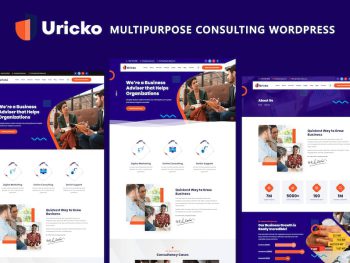 Uricko - Multipurpose Consulting WordPress Teması