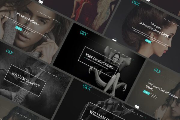 Urok - Creative Portfolio and Agency Theme WordPress Teması