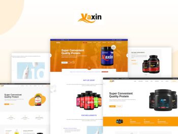 VAXIN - Health Supplement Medicine HTML Template Yazı Tipi