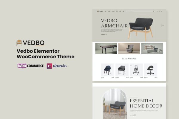 VEDBO - Elementor WooCommerce Theme WordPress Teması