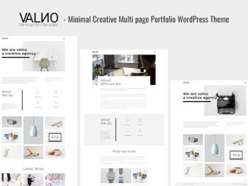 Valno - Creative Portfolio WordPress Teması