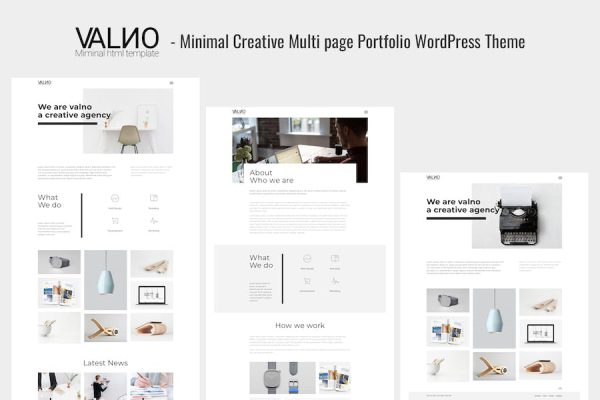 Valno - Creative Portfolio WordPress Teması