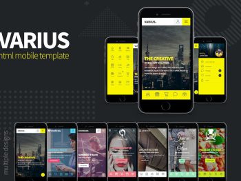 Varius - HTML Mobile Template Yazı Tipi