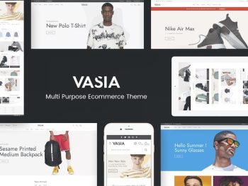 Vasia - Multipurpose eCommerce WordPress Teması