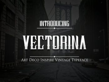 Vectorina Font Yazı Tipi