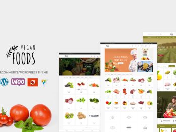 Vegan - Organic Store WooCommerce WordPress Teması