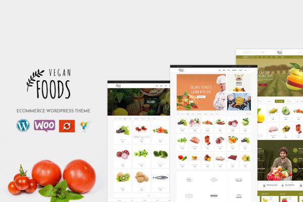 Vegan - Organic Store WooCommerce WordPress Teması