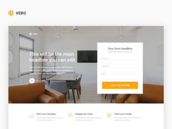 Vero - Marketing Landing Page Html Template Yazı Tipi