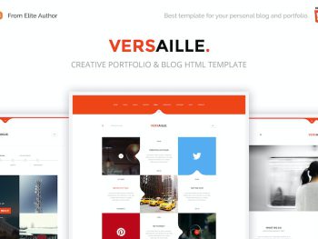 Versaille - Personal Blog HTML5 Template Yazı Tipi