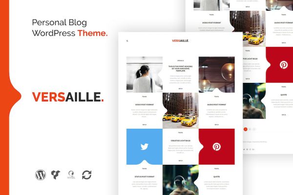 Versaille - Personal Blog WordPress Teması