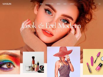 Viasun - Creative Cosmetic Store HTML Yazı Tipi