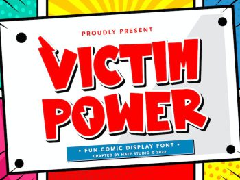 Victim Power Yazı Tipi