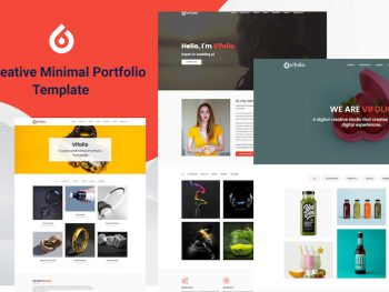 Vifolio - Creative Minimal Portfolio Template Yazı Tipi