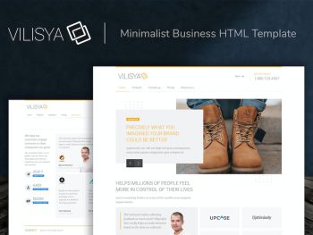 Vilisya - Minimalist Business HTML Template Yazı Tipi