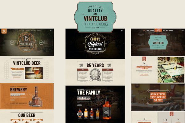 VintClub - A Pub and Whisky Bar WordPress Teması