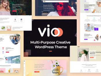 Vio - Multi-purpose Creative WordPress Teması