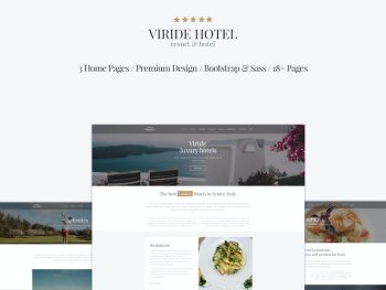 Viride - Hotel & Resort Premium HTML template Yazı Tipi