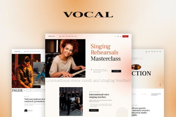 Vocal WordPress Teması