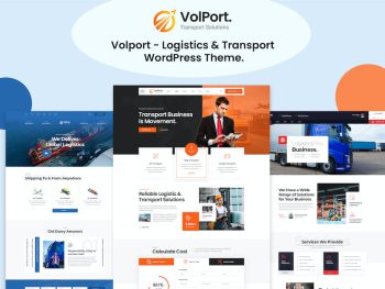 Volport - Logistics & Transport WordPress Teması