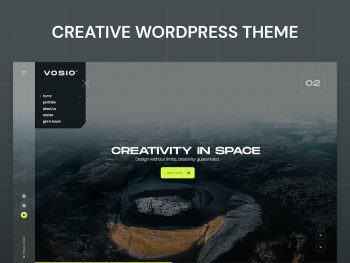 Vosio - Creative  Portfolio WordPress Teması