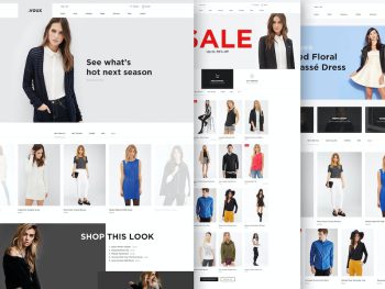 Voux Fashion Shopping Theme WordPress Teması