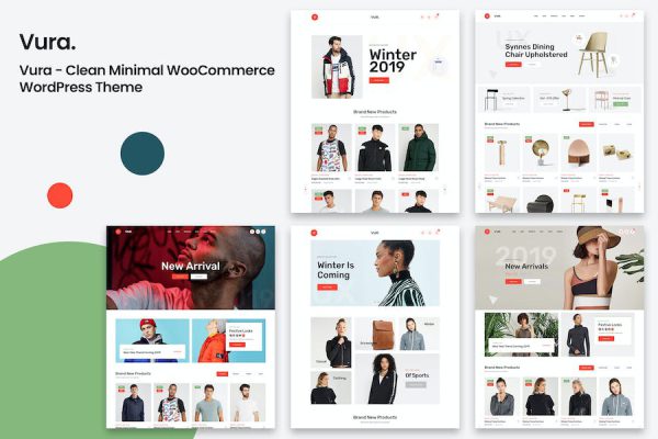 Vura - Clean Minimal WooCommerce WordPress Teması