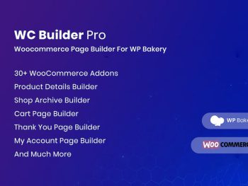 WC Builder Pro – WooCommerce Page Builder for WPBa WordPress Eklentisi