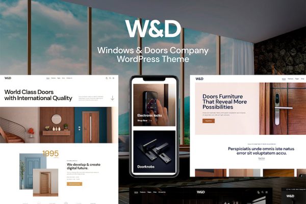 W&D WordPress Teması