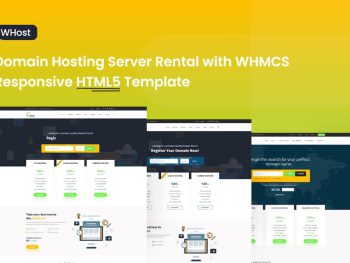 WHost-Domain Hosting Server Rental with WHMCS Yazı Tipi