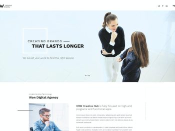 WON - Clean Multipurpose HTML Yazı Tipi