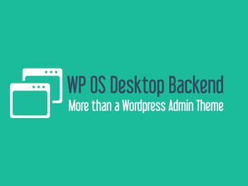 WP OS Desktop Backend WordPress Eklentisi