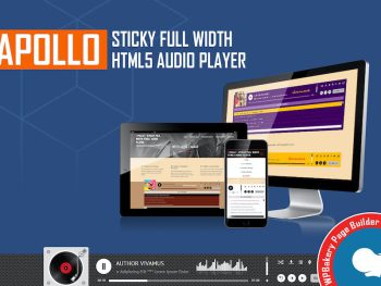 WPBakery Addon - Apollo Audio Player WordPress Eklentisi