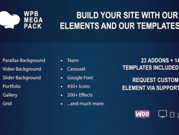 WPBakery Mega Pack - Addons and Templates WordPress Eklentisi