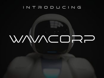 Wavacorp modern font Yazı Tipi