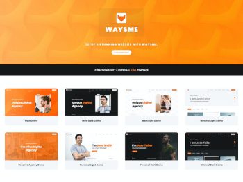 Waysme - Creative Agency & Personal HTML Template Yazı Tipi