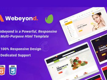 WeBeyond - Multipurpose HTML5 Template Package Yazı Tipi