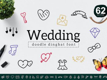 Wedding Dingbat Yazı Tipi