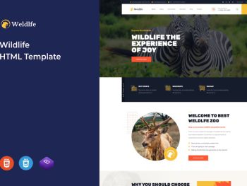 Weldlfe - Wildlife HTML Template Yazı Tipi