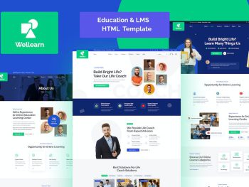 Wellern - Coach Online Courses HTML Template Yazı Tipi