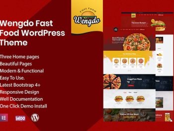 Wengdo - Fastfood WordPress Teması