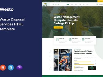 Westo - Waste Disposal Services HTML Template Yazı Tipi