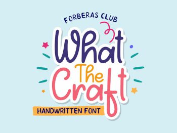 What The Craft Yazı Tipi