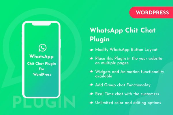 WhatsApp Chit Chat Plugin For WordPress WordPress Eklentisi