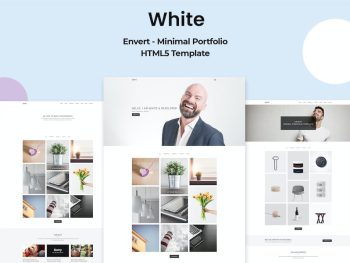 White – Minimal Portfolio Template Yazı Tipi