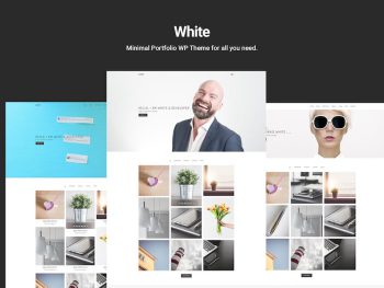 White – Minimal Portfolio WordPress Teması